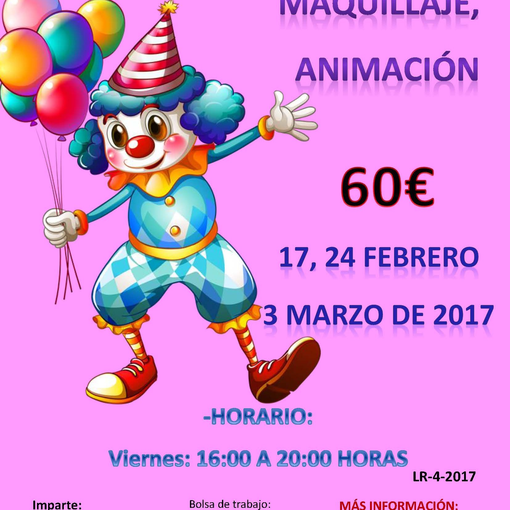 cartel globoflexia maquillaje y animacion - imaginate frama - alarca