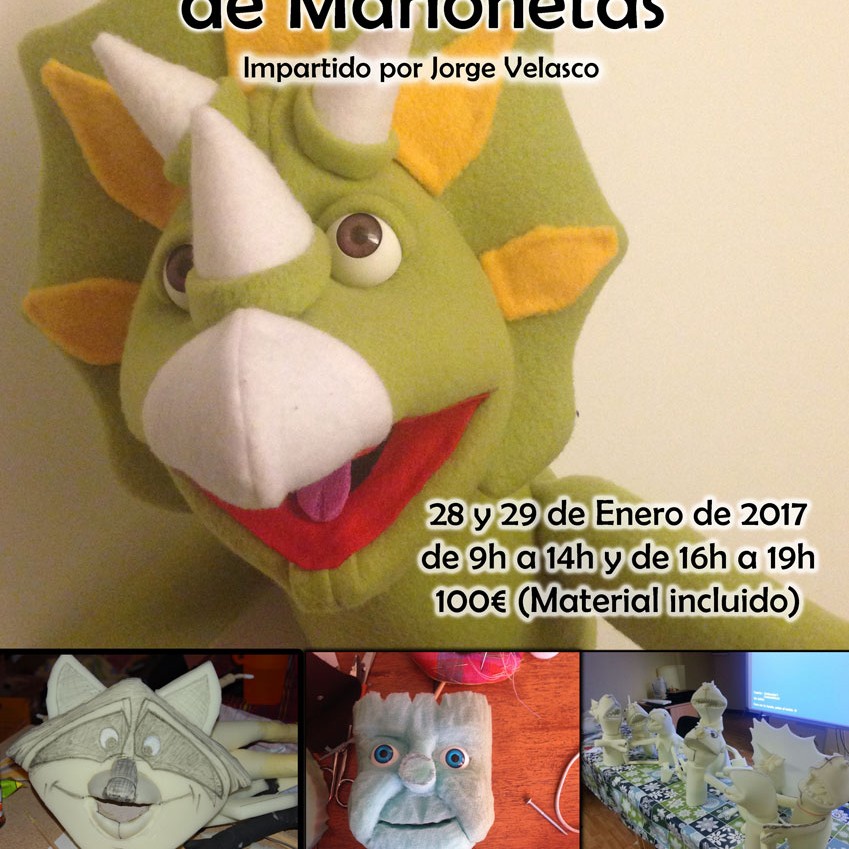 taller de construccion de marionetas - imaginate frama - alarca
