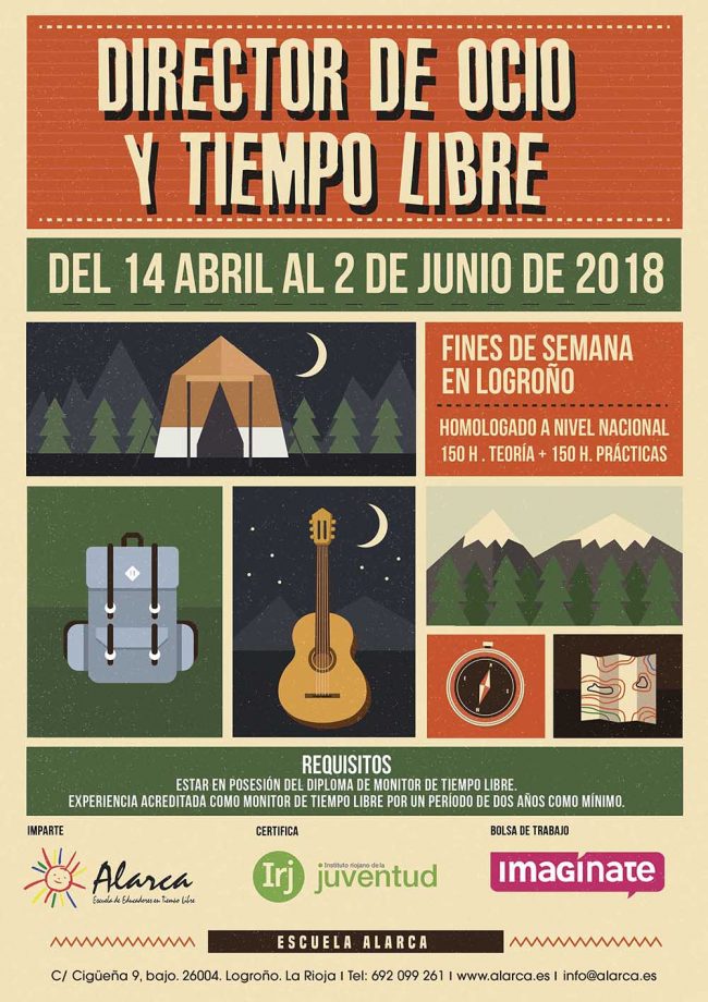 Curso de Director de Ocio y Tiempo Libre Curso de Director de Ocio y Tiempo Libre